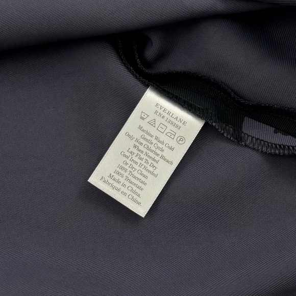 Everlane Japanese GoWeave Black Purple Floral Cami Camisole Tank Top - Picture 5 of 5